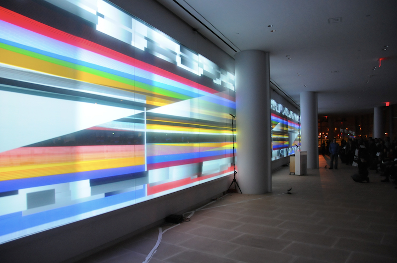 Illustration for article titled 120 Feet of Video Art: Final Exams at NYU's Big Screens Class